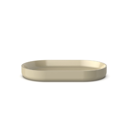 OF.LINE TAB S, keraamiline kandik, 3 x 20 x 12cm- dune, moor, shell (pildil dune). Hind 109,35 € (km-ga)